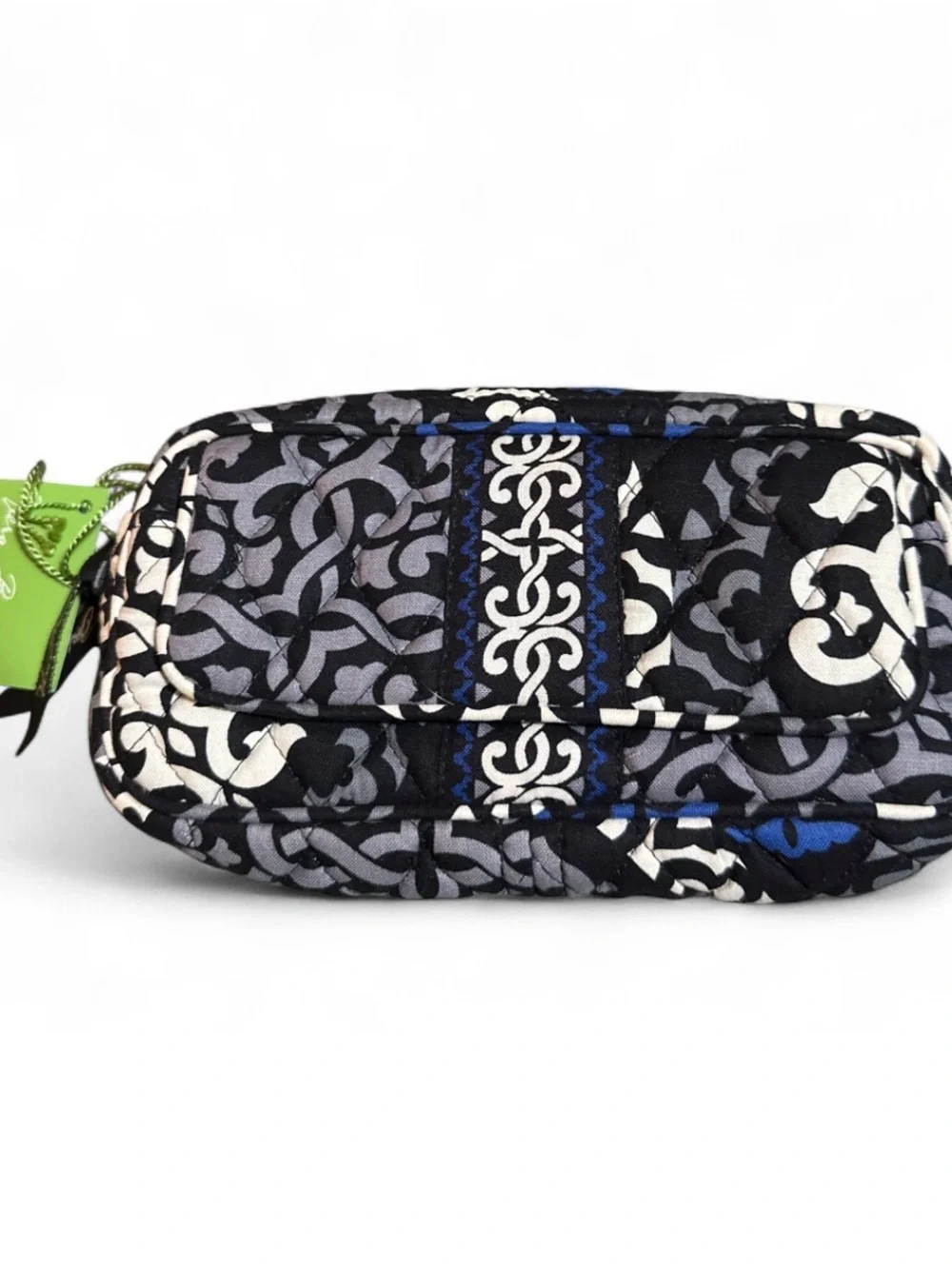 Vera Bradley Quilted Black & white Patterned Cosmetic Bag